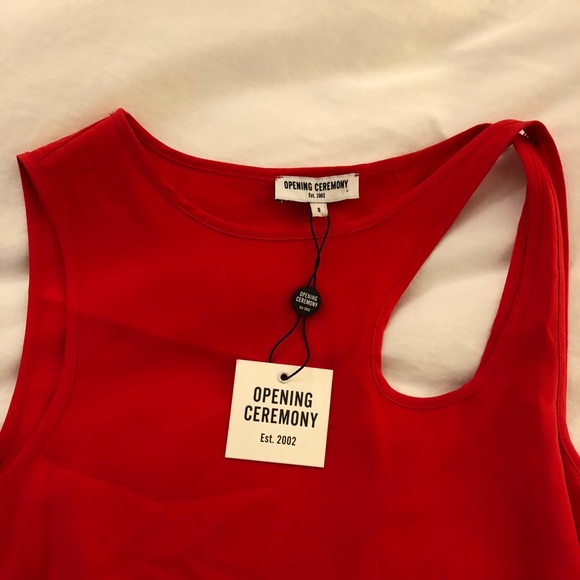 Opening Ceremony red gown - Picture 3 of 4